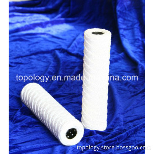 String Wound Filter Cartridge with Stainless Steel Core
